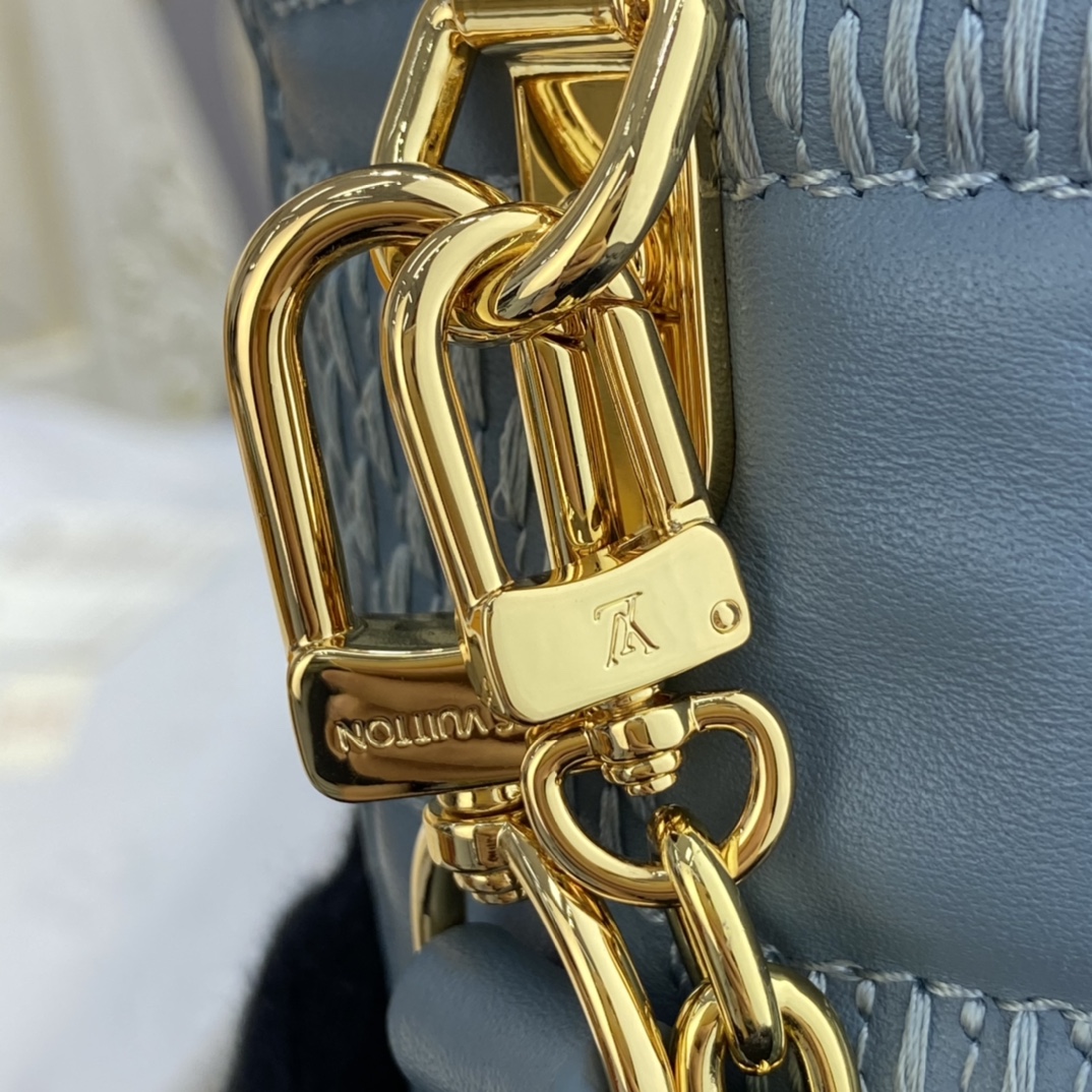 Louis Vuitton TROCA PM Handbag M59115 Glacier Blue